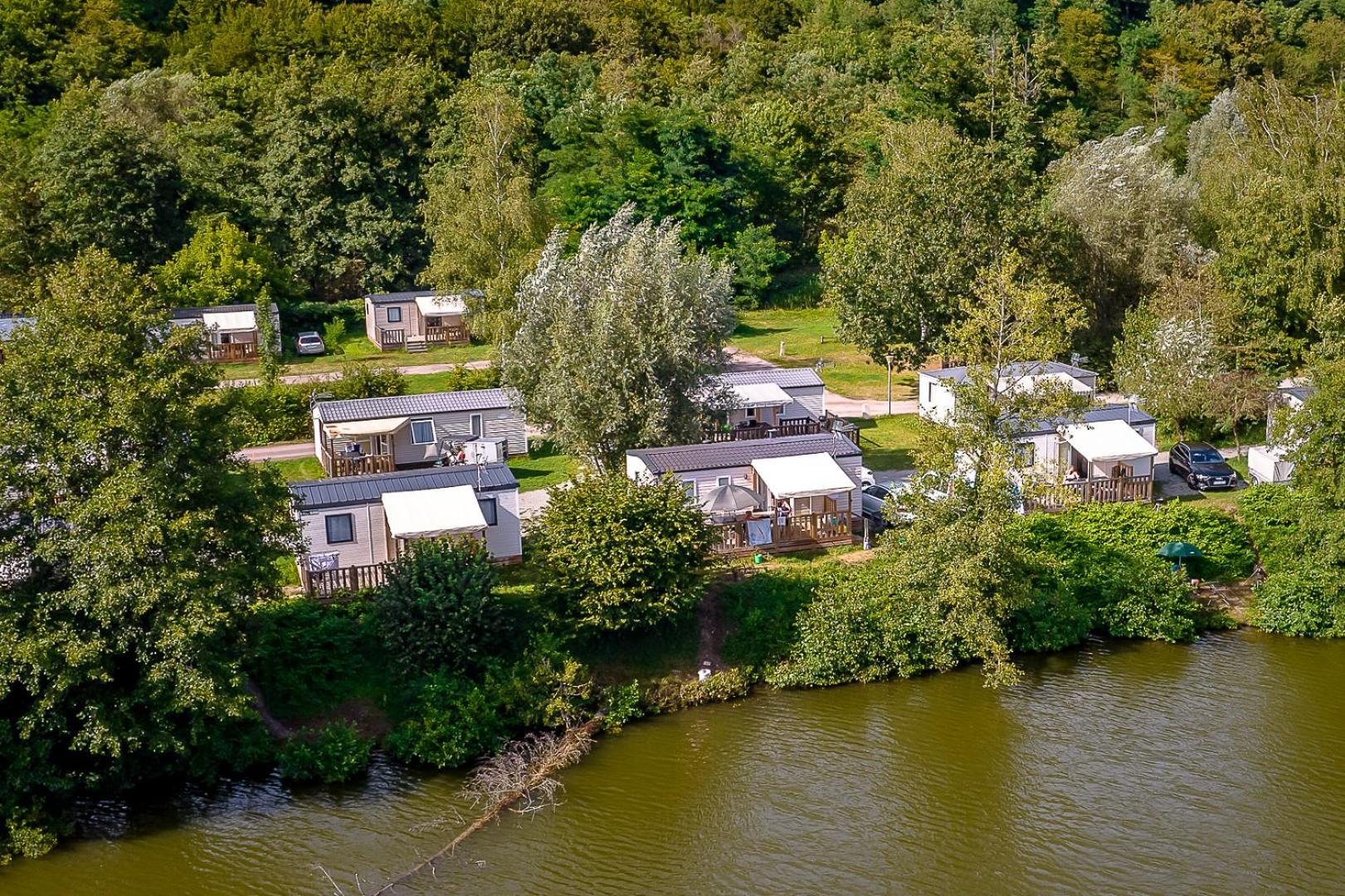 Camping Les Ballastieres - Vosges Du Sud Champagney Exterior foto
