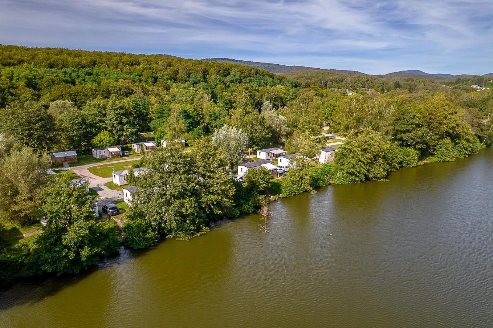 Camping Les Ballastieres - Vosges Du Sud Champagney Exterior foto
